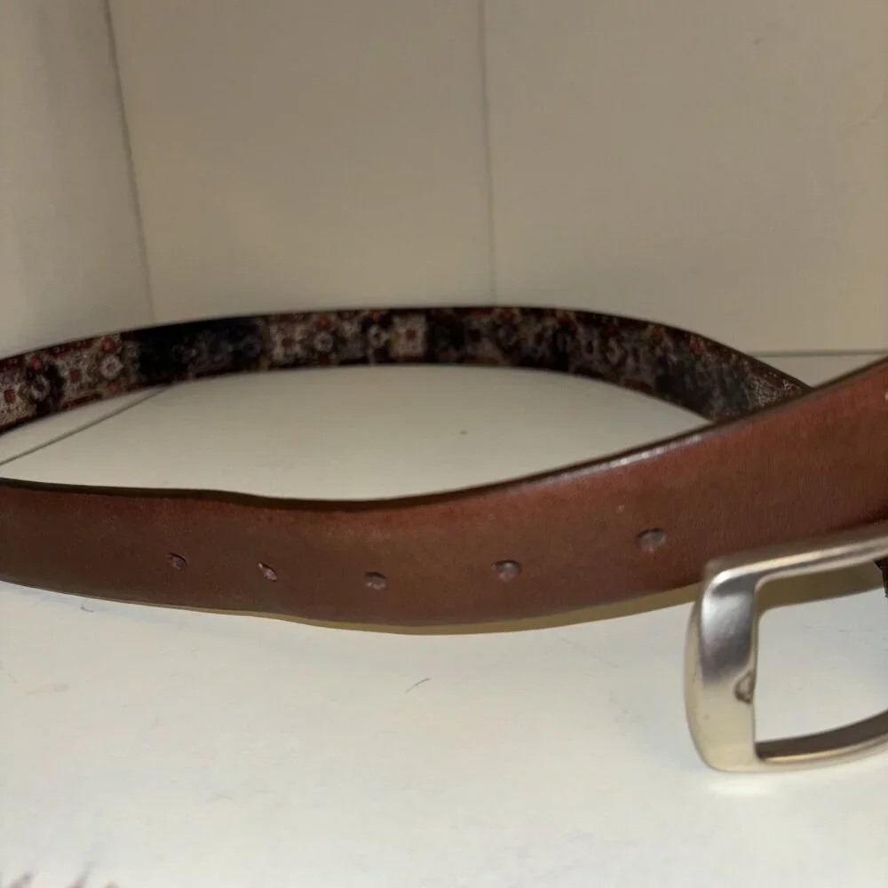 English Laundry High Street‎ Handcrafted Polished Leather Belt